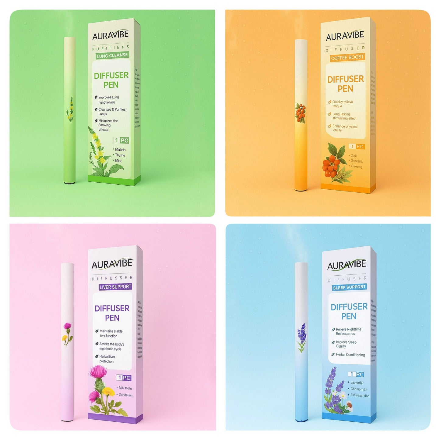 AuraVibe Diffuser Pen